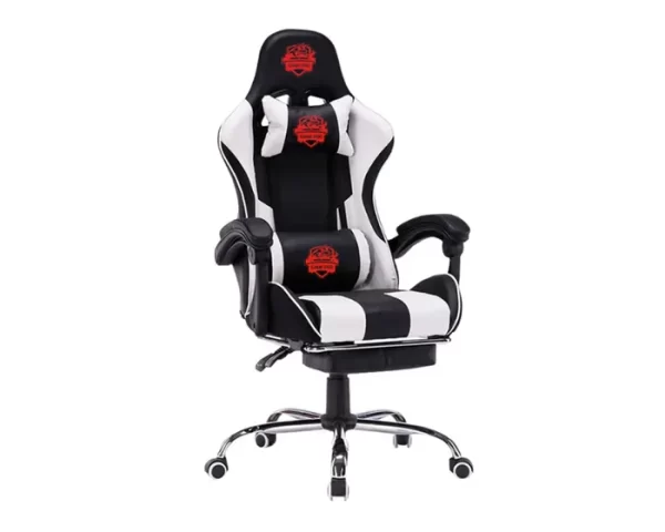 Silla Gamer Negro Blanco