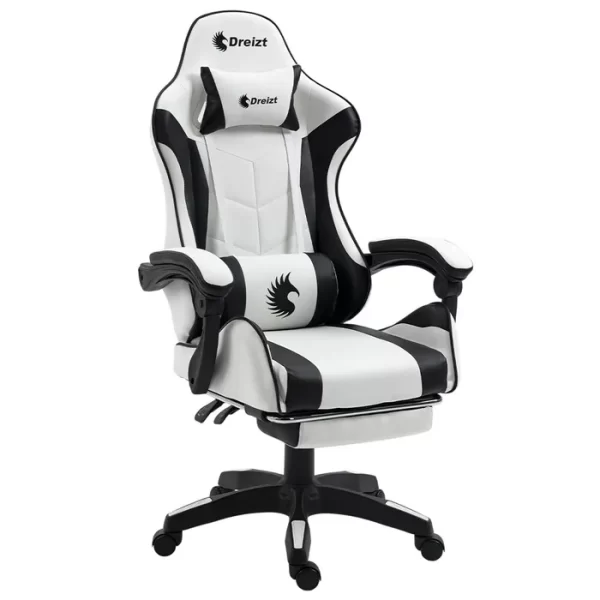 Silla gamer blanca